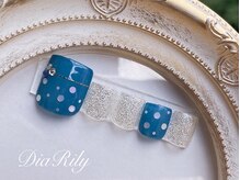 ディアリリー(Dia Rily)/【フット】ドットネイル