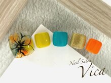 ヴィカ(Vica)/ニュアンスフラワーで元気よく♪