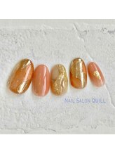 ネイルサロン クイル(QUILL)/秋のキラキラ（３）