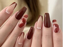 モルフォネイル(Morpho nail)/#ワンホンネイル #キラネイル