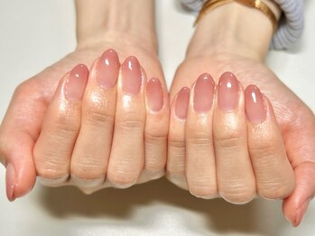 エイル(Aile)の写真/細部まで丁寧にケア×美フォルムネイルが人気の秘訣！オフィスでも浮かない似合わせカラーのご提案も♪