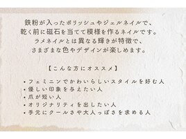 マグネットネイルとは？[王子]