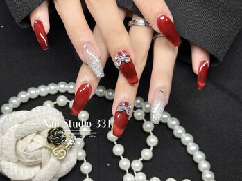 サンサンイチ 関内店(331)/女王様風マグネットネイル