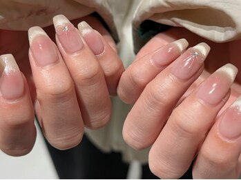 ネオリーブ リノア(Neolive Linoa)の写真/【初回オフ無料】大人気★持ち込みデザイン！綺麗で輝くお手元に♪ワンカラー/ニュアンス/韓国