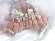 プティネイル 池袋(Puty Nail)/パステルイエローフレンチネイル