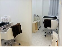 リリオ 八王子駅前店(Re;lio)の雰囲気（施術スペースもゆったりと。シンプルからニュアンスまでお任せ！）