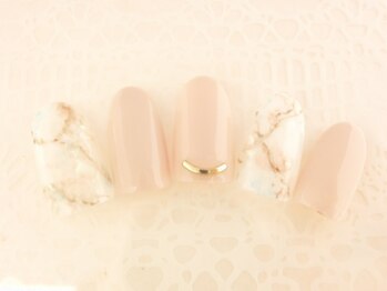 ネイルサロン ロゼオ(Nail salon Roseo)/■渋谷>7990円/大理石アート