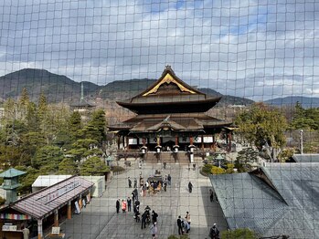 葡のか(ほのか)/善光寺にお参り