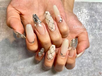 ネイルスタジオ アンビエント 表町店(Nail Studio ambient)/キルティングネイル
