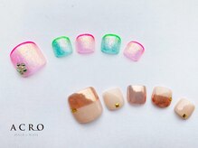 アクロネイル アンド アイ(ACRO NAIL&EYE)/2024年　4月　フット定額2