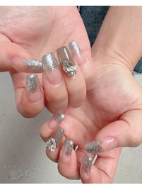 長さだし10本+ビジュー