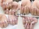 ルチア ネイルアンドアイラッシュ 元今泉店(Lucia)の写真/大切な日のネイルはＬｕｃｉａにお任せください♪丁寧な施術×高い技術力で指先を華やかに仕上げます★