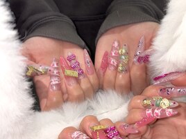 もりもり推し概念ネイル♪