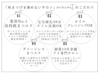 ミネアート 錦糸町店(mineart)/まつげを傷めないサロン/錦糸町