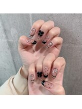 アンダーバーホワイトプラス 南海難波店(_WHITE+)/ドットネイル