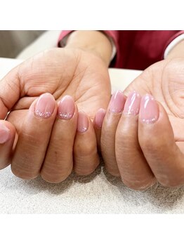ジェルメ(germer)/ワンカラーにホロでキラキラ