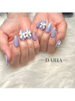 ダリア(Daria)/夏にピッタリなリボンネイル