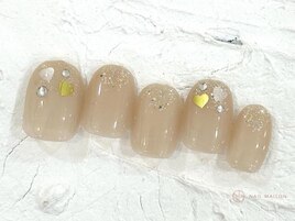 シンプルラメハート￥5800