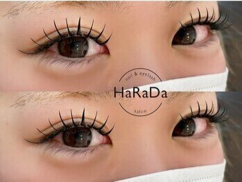 ハラダ(HaRaDa)の写真/ボリュームUP×モチの良さに定評◎丁寧かつスピーディーな施術でお一人お一人の目の形に合わせてご提案♪