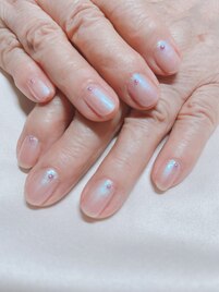 80代の方もネイルケア