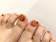 アールネイル(r.nail)の写真/足元から"抜け感"を。大人女性のための上質フットネイルで女子力UP♪特別な日を彩るデザインを*