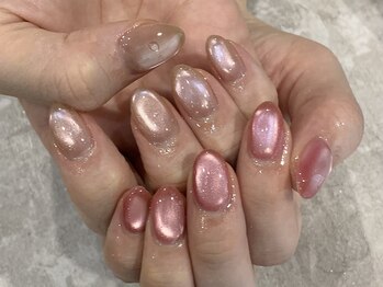 ティーズ 新宿三丁目 新宿御苑店(TEASE)/マグネットネイル　