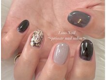 リノネイル(Lino Nail)/Ayaka's design/ニュアンス/高松