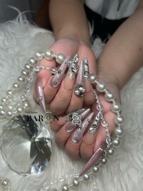 綺麗めギャルネイル