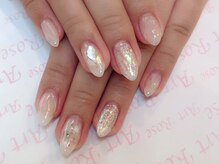 ネイルサロンアンドネイルスクールアートローズ 町田店(Art Rose)/上品ニュアンスネイル
