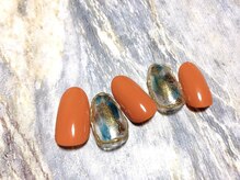 キキネイル たまプラーザ店(kikinail)/9月定額B ホイルネイル