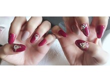ジュンネイル(Jun Nail)/キラキラネイル　パーツ別途料金