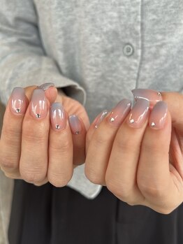 ネイル モヘ 新所沢(NAIL MOHAE)/バイカラーグラデーション
