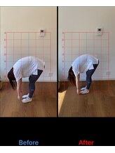 ヨモギ(YOMOGI)/before/after【ピラティス】