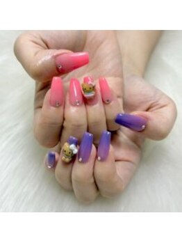 プリュム(Plume)/スカルプもパーツでかわいく♪