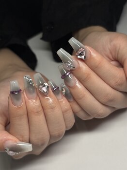 エクアネイルズ(Akuwa nails)/スカルプ◆150分アートやり放題