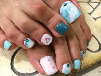 ネイルサロン ティディ(TIDY)/タイダイ×ハートポッキリコース