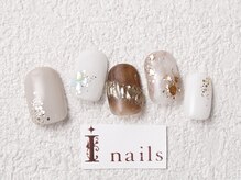 アイネイルズ 梅田店(I nails)/リングラインネイル￥8200