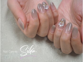 ネイル キャンバス シルヴァ(Nail Canvas Silva.)/パールリース♪