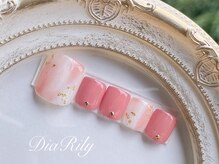 ディアリリー(Dia Rily)/【フット】ニュアンスネイル