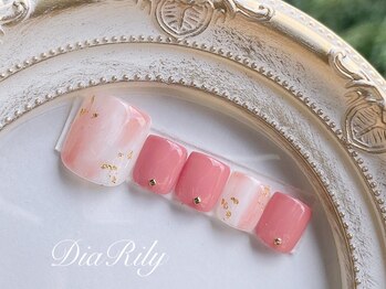 ディアリリー(Dia Rily)/【フット】ニュアンスネイル