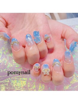 ポミーネイル 新宿西口店(pomy nail)/夏ネイル