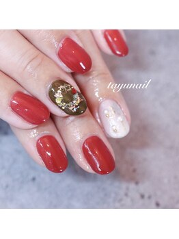 たゆ ネイル(たゆnail)/クリスマスネイル*冬ネイル