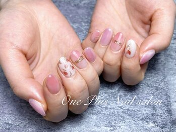 ワン プラス(ONE PLUS)/ちゅうりっぷネイル7980