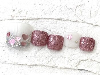 ネイルメゾン 池袋店(NAIL MAISON)/ラブリーハート¥9000