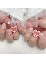 ニカ(NIKA)/ニュアンス×ハートネイル♪