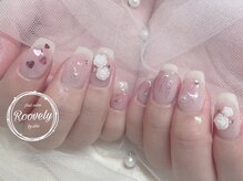 ルブリー(roovely)/春ホログラムネイル