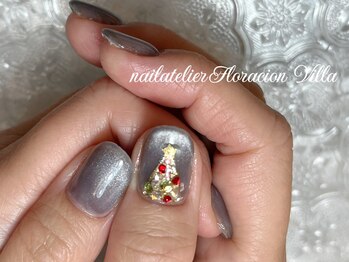 フロラシオン ヴィラ 日吉(Floracion Villa)/クリスマスネイル