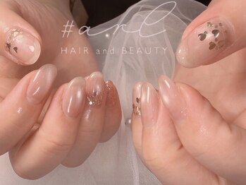 アール 多治見店(#arl)/バレンタインデザインネイル