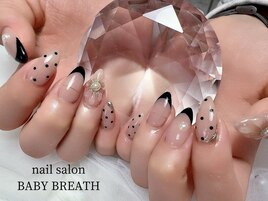 持ち込み☆ぷっくりお花ネイル