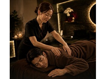 ジェルブロム(gerblamme)の写真/お仕事帰りにリラクゼーション！完全個室ヘッドスパで心身のメンテナンスを♪